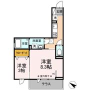 D-room樹・旭町の間取り画像
