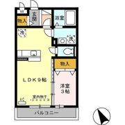 CASA DOLCE (ｶｰｻ ﾄﾞﾙﾁｪ)の間取り画像