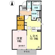 D-room三蔵子 A棟の間取り画像