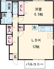 アルタヴィラ上津役の間取り画像