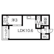 Warren nakashiotaⅢの間取り画像