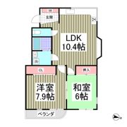 エスピーパレスA15の間取り画像