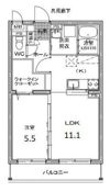 ベル ブローテの間取り画像