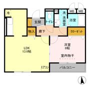 ボナール新白岡の間取り画像