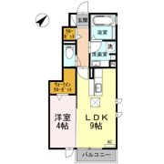 Village黒坂の間取り画像