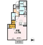 アモーレ西尾の間取り画像