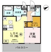 アップフィールドの間取り画像