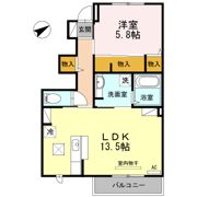 エスペランサ雅の間取り画像