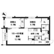 グランメール平岸1条の間取り画像