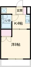フレッシュハイツの間取り画像