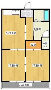 レクセル亀の甲の間取り画像