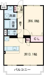 フォルテシモの間取り画像