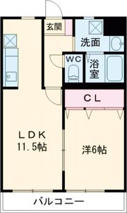 アスティオンⅡの間取り画像