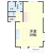 エスポワヒルズの間取り画像