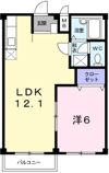エルディム土居の間取り画像
