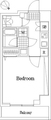 ザ・レジデンス・オブ・トーキョーH19の間取り画像