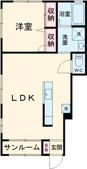 Sea Sky Landの間取り画像