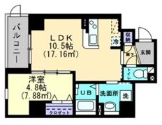 ルミナス藤塚町の間取り画像