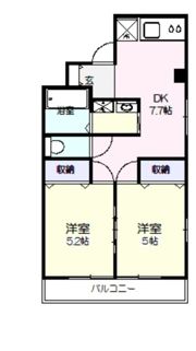 エイブル3の間取り画像