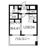 レガーロ美術館通の間取り画像