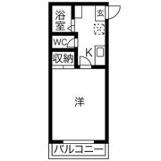 第四ハイツBの間取り画像