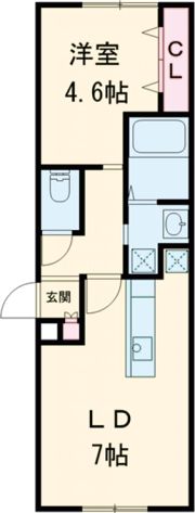 Shine Noble 島松(シャイン ノーブル)の間取り画像