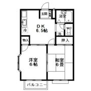 エルディム上地の間取り画像