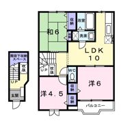 コーポ中谷戸Ⅴの間取り画像