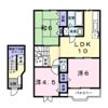 コーポ中谷戸Ⅴの間取り画像
