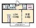 ローズ・パール A棟の間取り画像