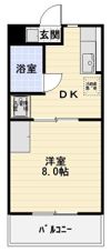 サンビレッヂⅠの間取り画像