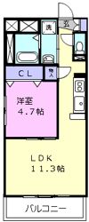 神話の杜Kの間取り画像