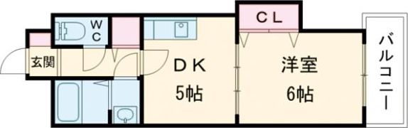 クレアージュ島瀬の間取り画像