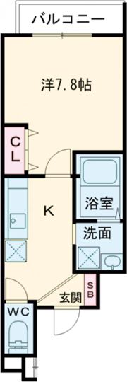 フジパレス岩田町ノースの間取り画像