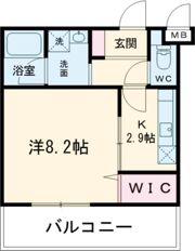 アリーバ古室の間取り画像