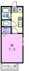 サウスゲートAの間取り画像