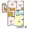 メゾンドール三笠の間取り画像