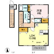 グラシアス Dの間取り画像