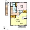 グラシアス Dの間取り画像