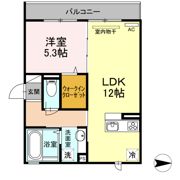 シリウス B棟の間取り画像