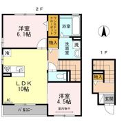 フラフィールドの間取り画像