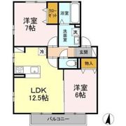 ファミーユ黒沢台 Aの間取り画像