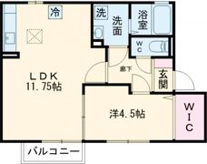 セジュールマロンの間取り画像