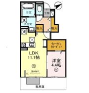 リバーサイドテラス A棟の間取り画像