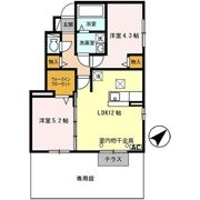 クローバー・シャトレの間取り画像