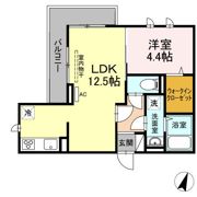 アサヒパレス久保田 A棟の間取り画像