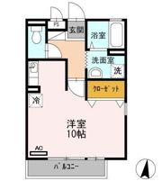 ベイサージュ富の原 B棟の間取り画像