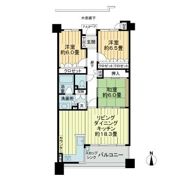 サーパス平野町の間取り画像