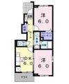 はなみずき Aの間取り画像