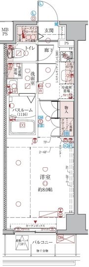 クレヴィスタ綾瀬Ⅱの間取り画像